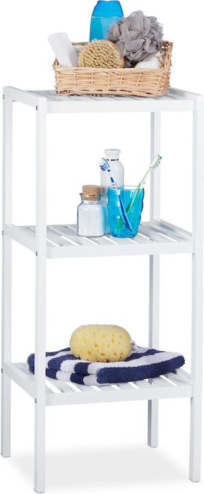 Relaxdays Bambus Badregal (34.5 x 33 x 80 cm)
