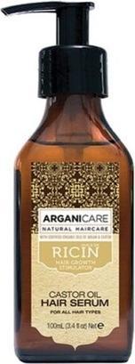 Arganicare ARGANICARE Castor Oil Hair Serum na wzrost i gęstość włosów z olejem rycynowym 100ml (100 ml)