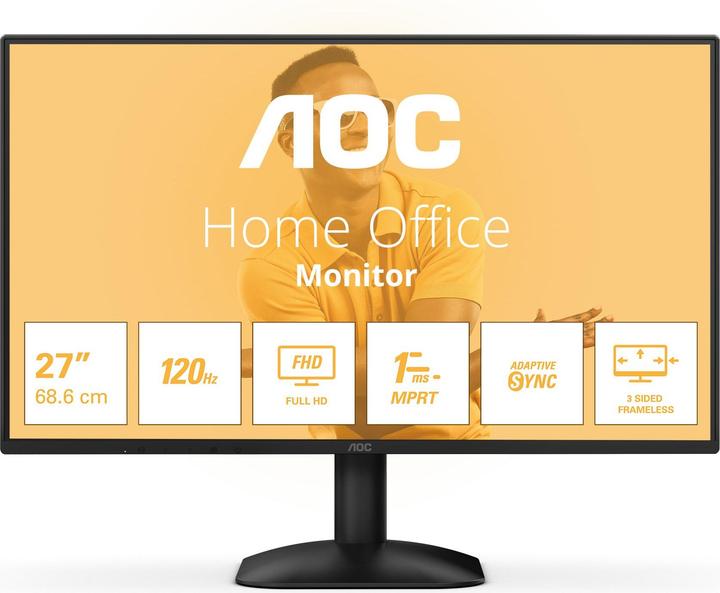 Produktbild AOC 27B31H IPS Monitor,,, HDMI, D-Sub (1920 x 1080 Pixel, 27")