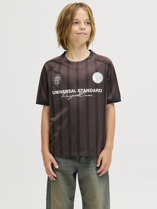 Produktbild Jack & Jones Junior T-Shirt COVER RETRO FOOTBALL Kurzarmshirt (152)