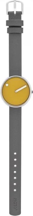 Produktbild Picto 43353-6212S Damenuhr Mustard Yellow 30mm 5ATM