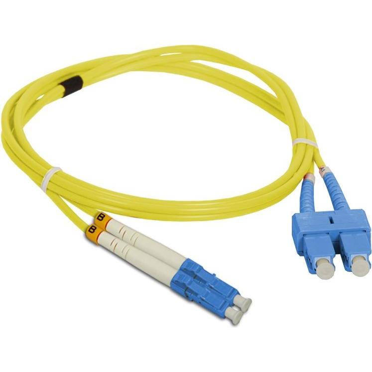 Thumbnail - Alantec FOC-LCSC-9SMD-1 Glasfaserkabel LC SC G.652D (LSOH, 1 m), Netzwerkkabel
