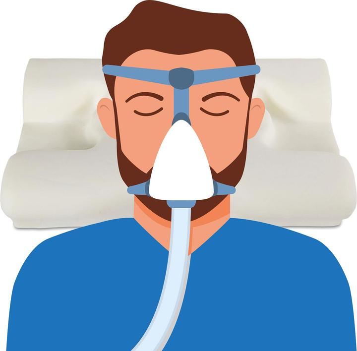 Actual product image Bestschlaf Maskenkopfkissen Schlafapnoe (35 x 50 cm)