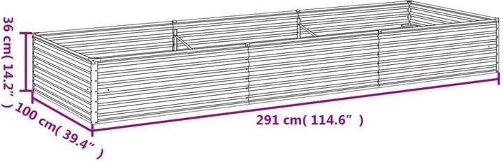 Produktbild vidaXL Hochbeet