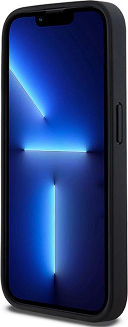 Actual product image DKNY Tonal Stripe PU Leather Case for Apple for Apple iPhone 15 Pro - black (Apple iPhone 15 Pro)