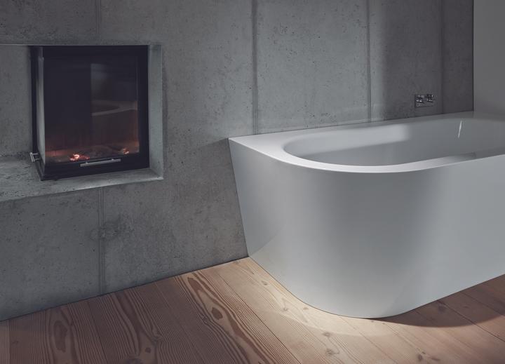 Produktbild Bette Raumsparbadewanne Starlet V Silhouette 80 x 175 cm wei glatt 6690 (122 l, 175 cm, 80 cm)