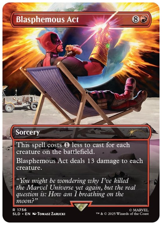 Produktbild Magic the Gathering Secret Lair x Marvel's Deadpool (Englisch, Booster Pack)