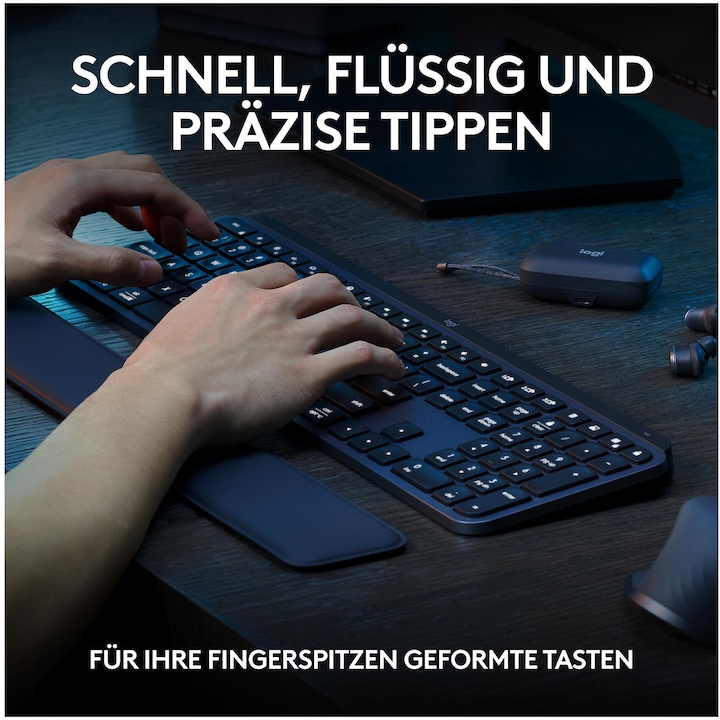Image du produit Logitech MX Keys S Combo (CH, Sans fil)