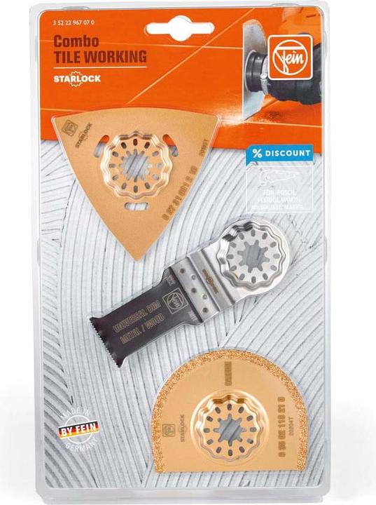 Immagine prodotto Fein Set di accessori Combo Starlock, 3 pezzi