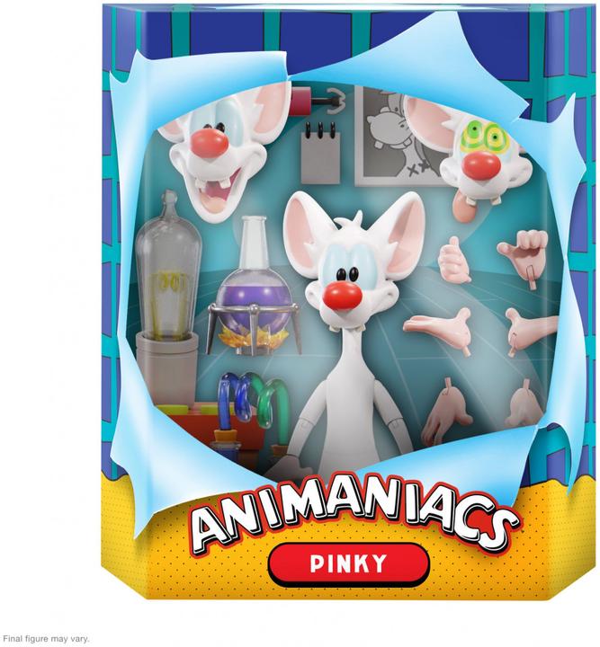 Actual product image Super7 Animaniacs figurine Ultimates Pinky 18 cm