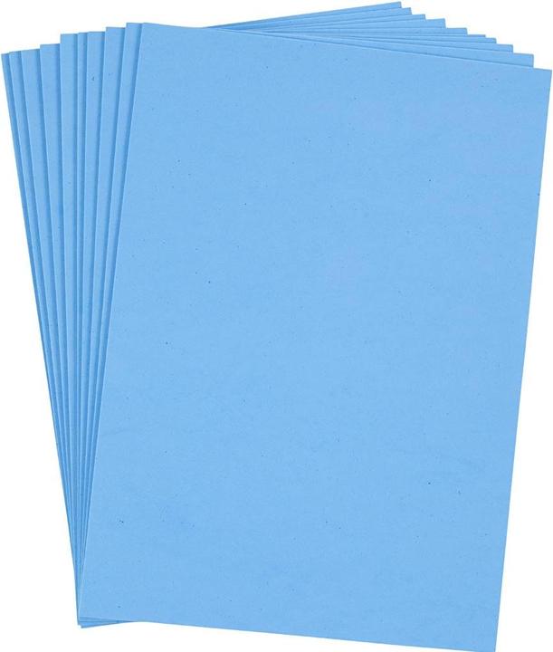 Image du produit Creativ Company EVA Foam Vellen Lichtblauw A4, 10st.