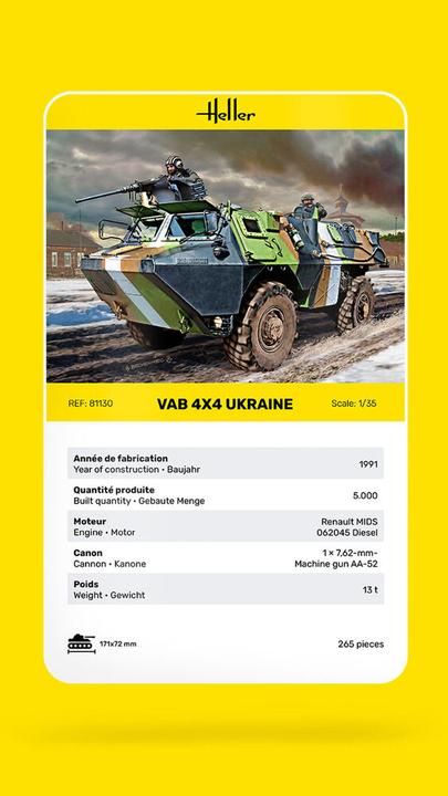 Produktbild Heller VAB 4x4 Ukraine