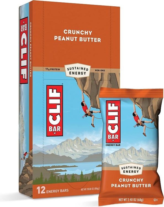 Actual product image Clif Bar Bolt (Groundnut, 12 pcs., 68 g)