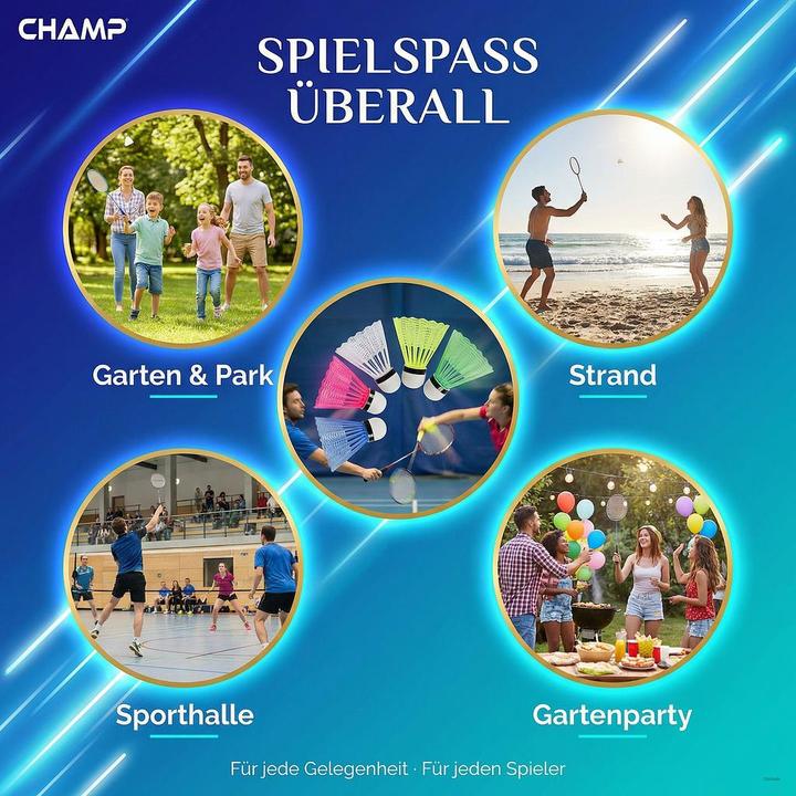 Produktbild Champ Badminton Bälle