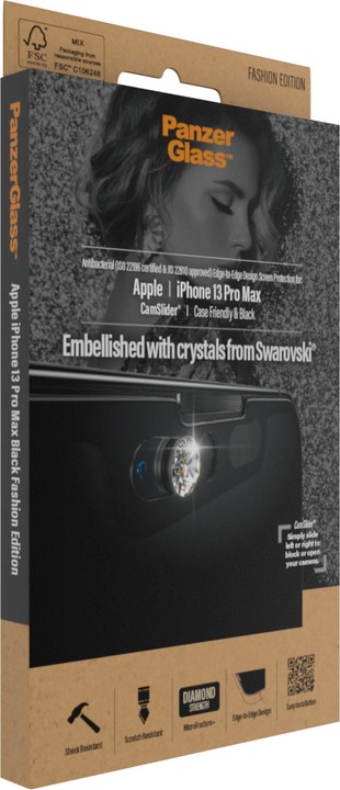 Actual product image PanzerGlass Display protection (1 Piece, Apple iPhone 13 Pro Max)
