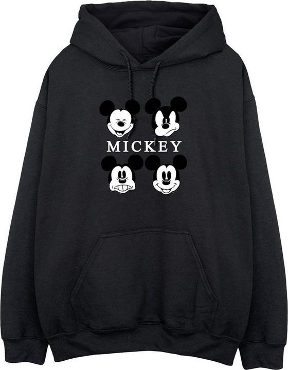 Immagine prodotto Disney Felpa con cappuccio Mickey Mouse Quattro Teste Donna/Ladies (L)