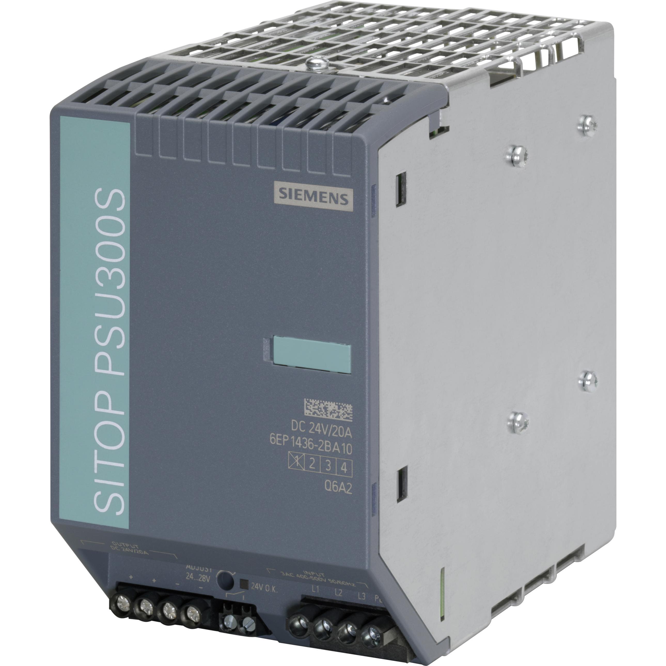 Siemens, Mobiele stroomverdelers, DIN rail voedingseenheid (DIN rail)