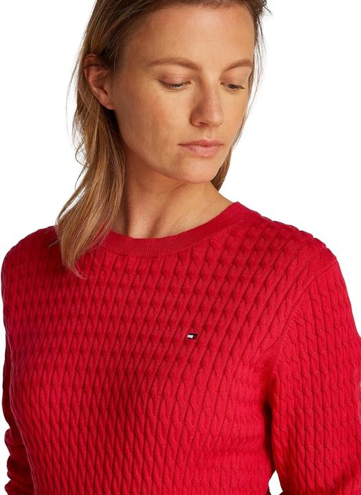Produktbild Tommy Hilfiger Felpa con Cappuccio a Collo Alto e Maniche Lunghe (L)