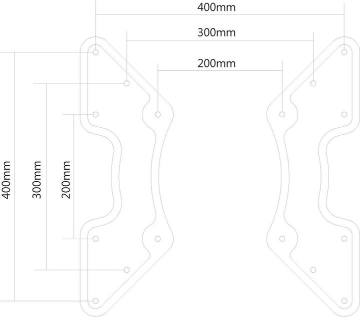 Image du produit Neomounts Fpma-Vesa440 (Mur, Plafond, 60")