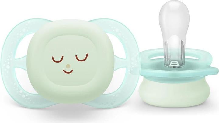 Actual product image Philips Avent Ultrastart Day&Night Pacifier (2x, 0 - 6 Months)