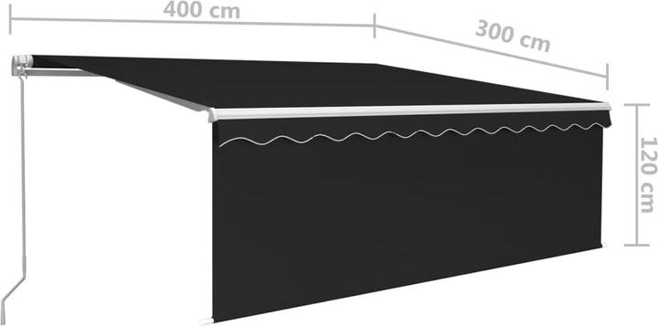 Produktbild vidaXL Markise (4 m)