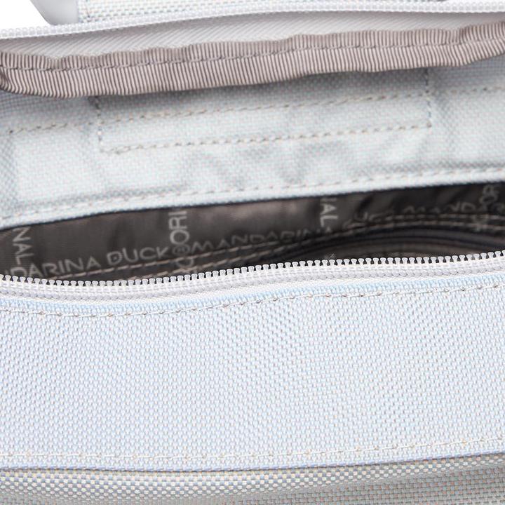 Actual product image Mandarina Duck Classic lightweight versatile backpack with 3D color-changing effect and adjustable straps