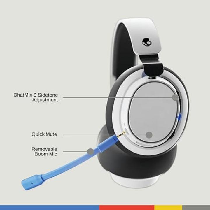 Immagine prodotto Skullcandy SLYR Pro Playstation Gaming con cavo sopra l'orecchio (Cablato, Senza fili)