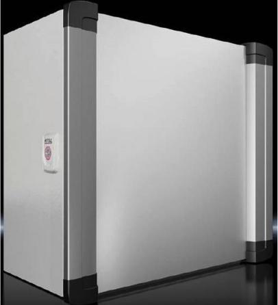 Rittal AX 6315.350 Boîtier d'installation 210 x 380 x 380 Tôle d'acier, aluminium, plastique Gris clair 1 (Boîtier)