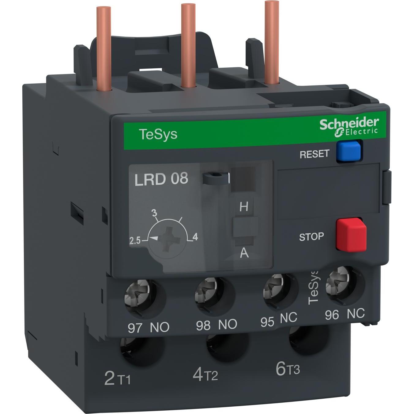 Thumbnail - Schneider Electric Motorschutzrelais 4A, Relais