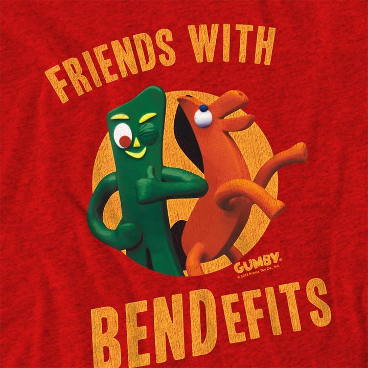 Produktbild Gumby Bendefits TShirt meliert (M)