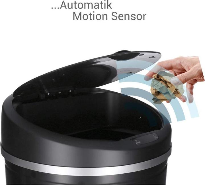 Produktbild Talk-Point Sensor Müll-Eimer, 50L, schwarz (50 l)