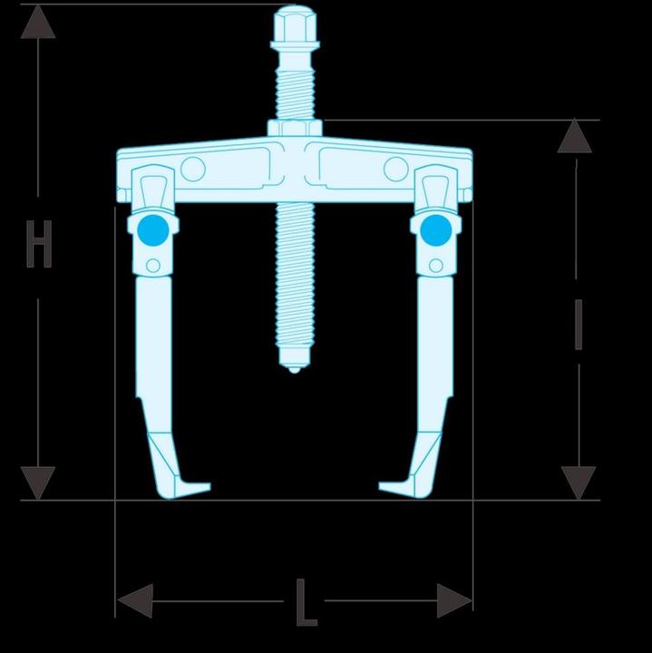 Actual product image Facom Backenabzieher