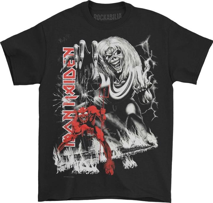 Produktbild Music Brand Number of the Beast Jumbo TShirt (L)