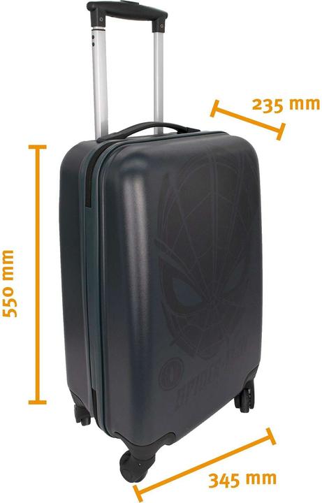 Produktbild Scooli Reisekoffer Spiderman 4 Räder (36 l)