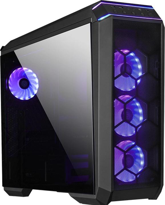 Chieftec Geh STALLION III Tempered Glass - Tower - schwarz (ATX, mATX, Mini-ITX)