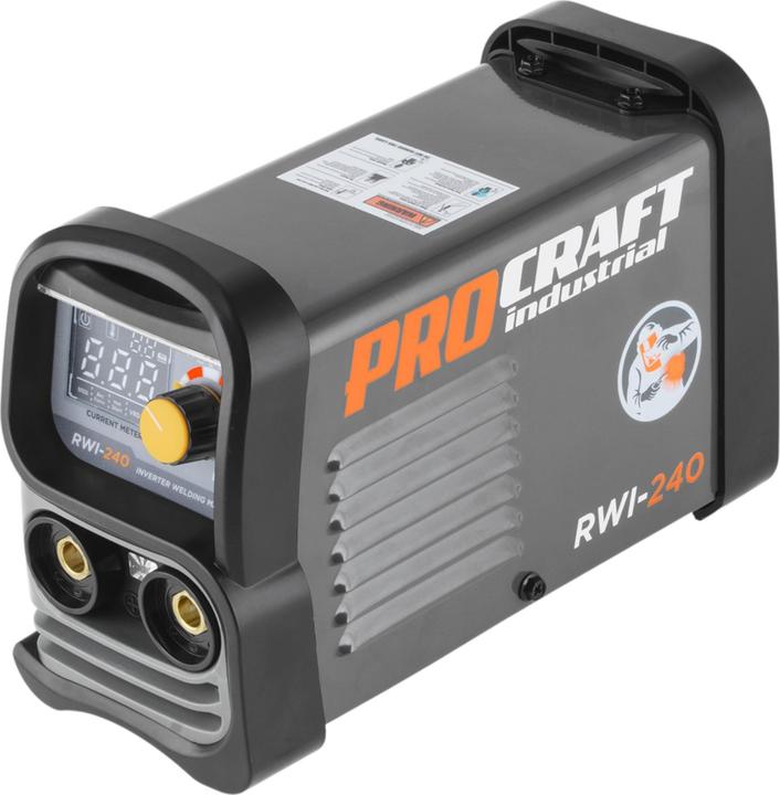 Actual product image Procraft Industrial RWI-240 Inverter Schweissgerät 4 kW 20 - 140 A MMA TIG Lift