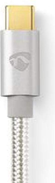 Image du produit Nedis Câble USB - USB 2.0 - A mâle - Type-C ™ - 480 Mbps - 10 W - plaqué or - 2 m - rond - Geflo (2 m, USB 2.0, 15 W)