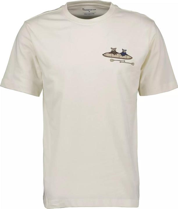 Actual product image KnowledgeCotton Apparel Regular S/S Heavy Single Printed (XL)