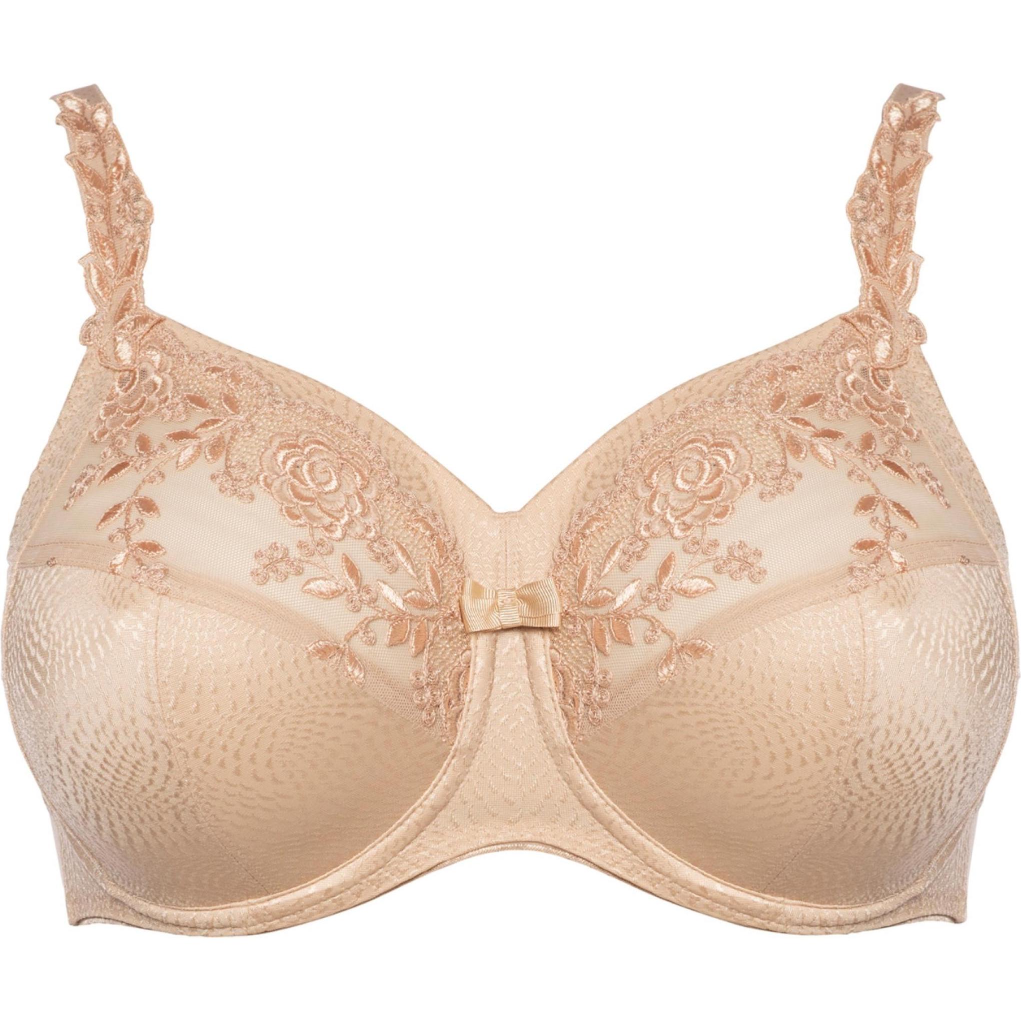 Ulla, BH, Ella BH mit Bügel und Blende, Beige, (90 H, Einzelpack)