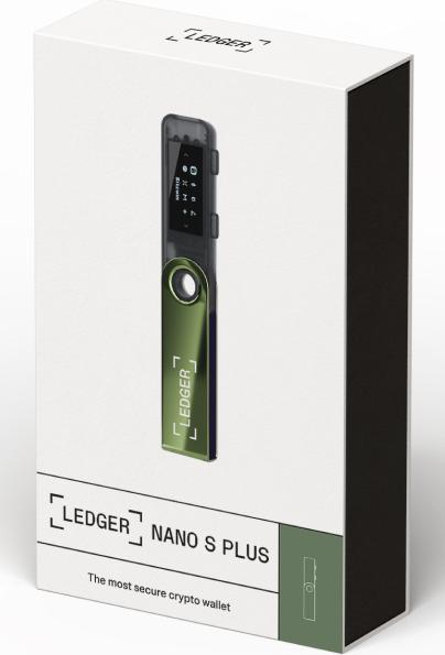 Produktbild Ledger Nano S Plus - Oxidate Green (Bitcoin, Ethereum Classic)