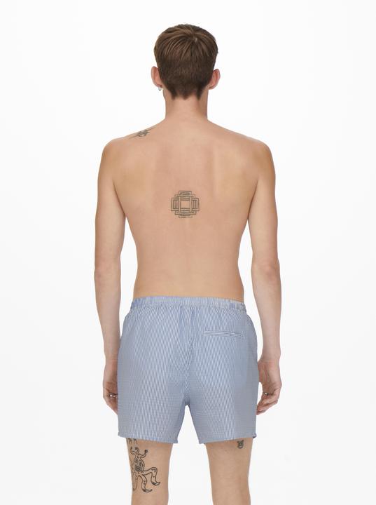 Actual product image Only & Sons Onsted Stripe Seersucker Swim Noos (XXL)