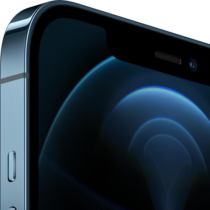 Produktbild Apple iPhone 12 Pro Max (128 GB, Pacific Blue, 6.70", SIM + eSIM, 12 Mpx, 5G)