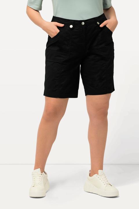 Produktbild Ulla Popken Cargo-Bermuda, Komfortbund, 4-Pocket-Schnitt (54)