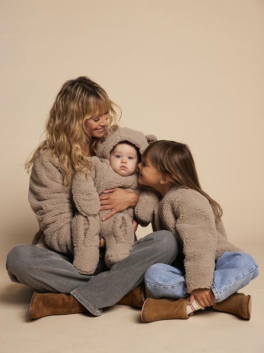 Produktbild Envie de Fraise Gefütterter Baby-Overall mit Leopardenmuster, Familie-Capsule (80)