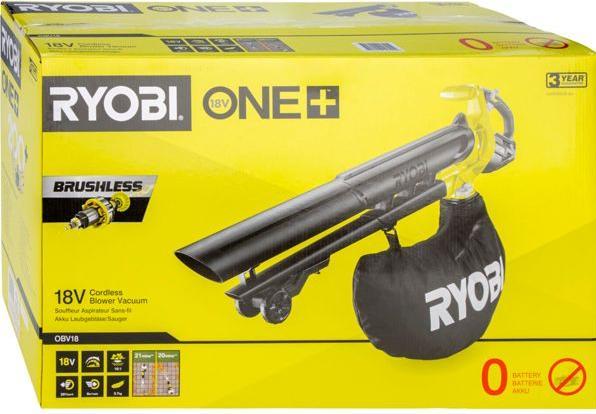 Actual product image Ryobi 5133003661 (Rechargeable battery operated, Leaf blower)