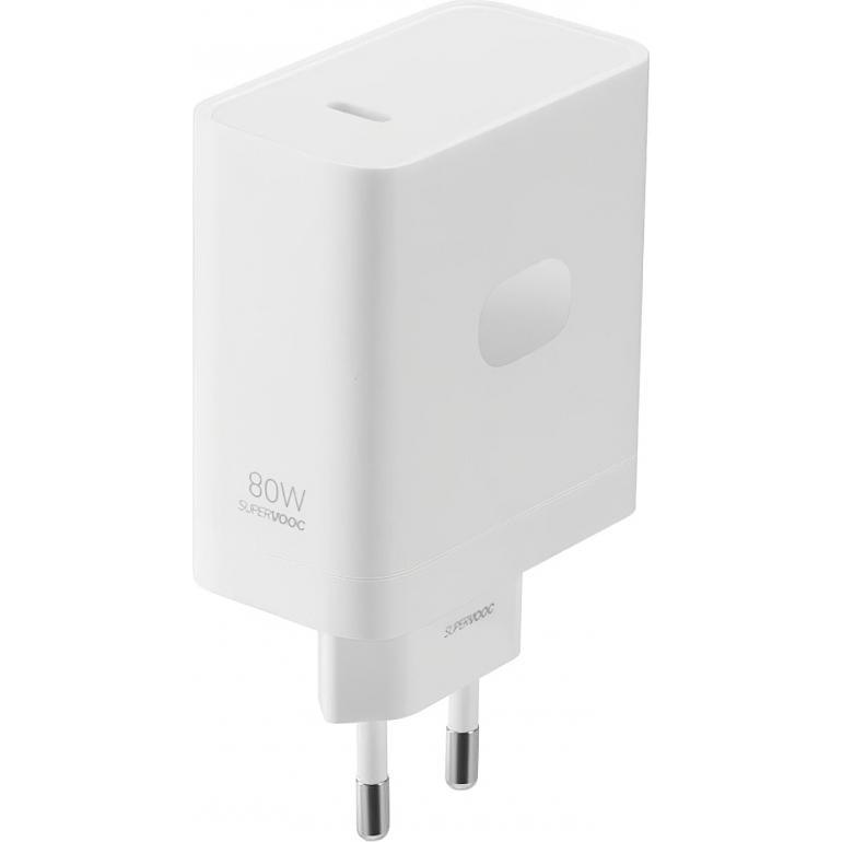 OnePlus Power Adapter (80 W), USB Ladegerät, Weiss