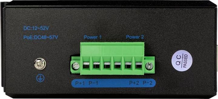 Produktbild LogiLink NS202 Industrieller Gigabit Ethernet Switch 5-Port 10/100/1000 Mbps Hutschienenmontage (5 Ports)