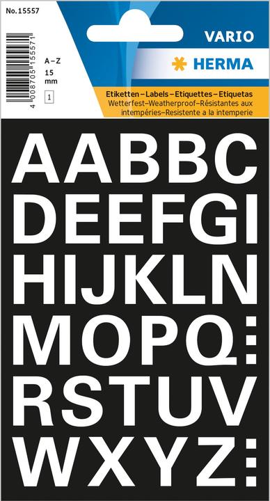 Produktbild HERMA Buchstaben Etiketten