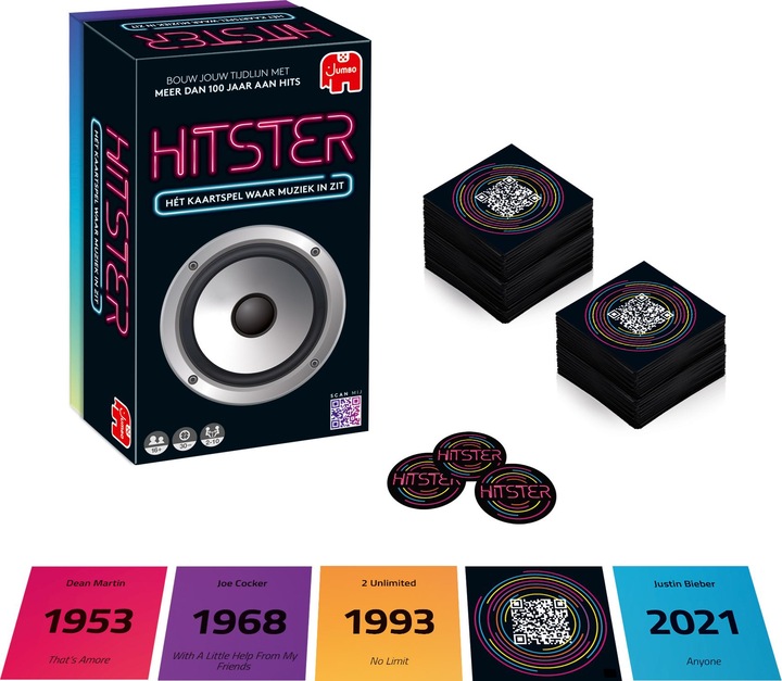 Actual product image Jumbo Hitster Music Game (Dutch)