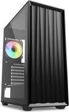 Actual product image Sharkoon VK3 ATX Black (black) (mATX, ATX, Mini-ATX)